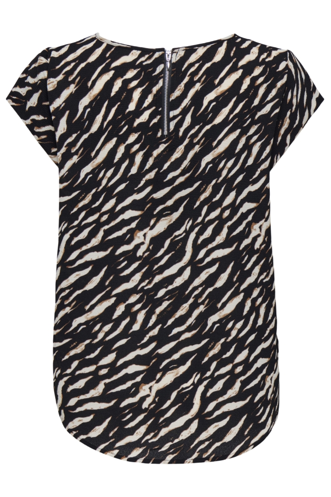 ONLVIC S/S AOP TOP NOOS WVN 15161116 BRUSH/DERIFTING